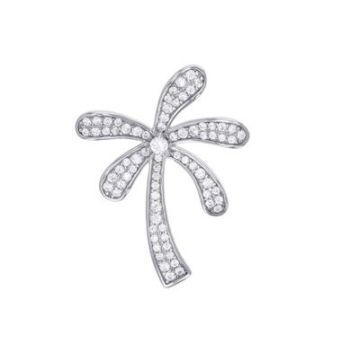 Palm Tree Pendant Cz