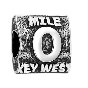 Mile Zero Silver Bead