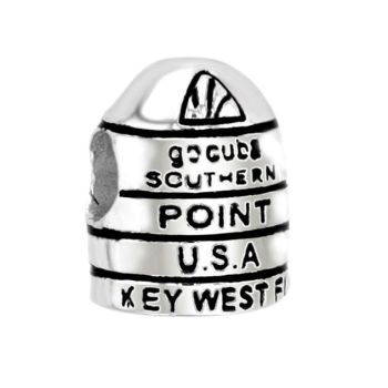 Southernmost Point Silver Bead